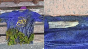 Lad’s lost school jumper found on roof after 20 years