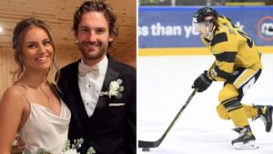 Police investigate ice hockey player’s death as fiancé pays tribute