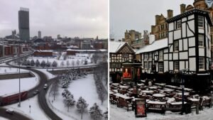 Met Office forecasts ‘increased chance’ of snow for late December into New Year