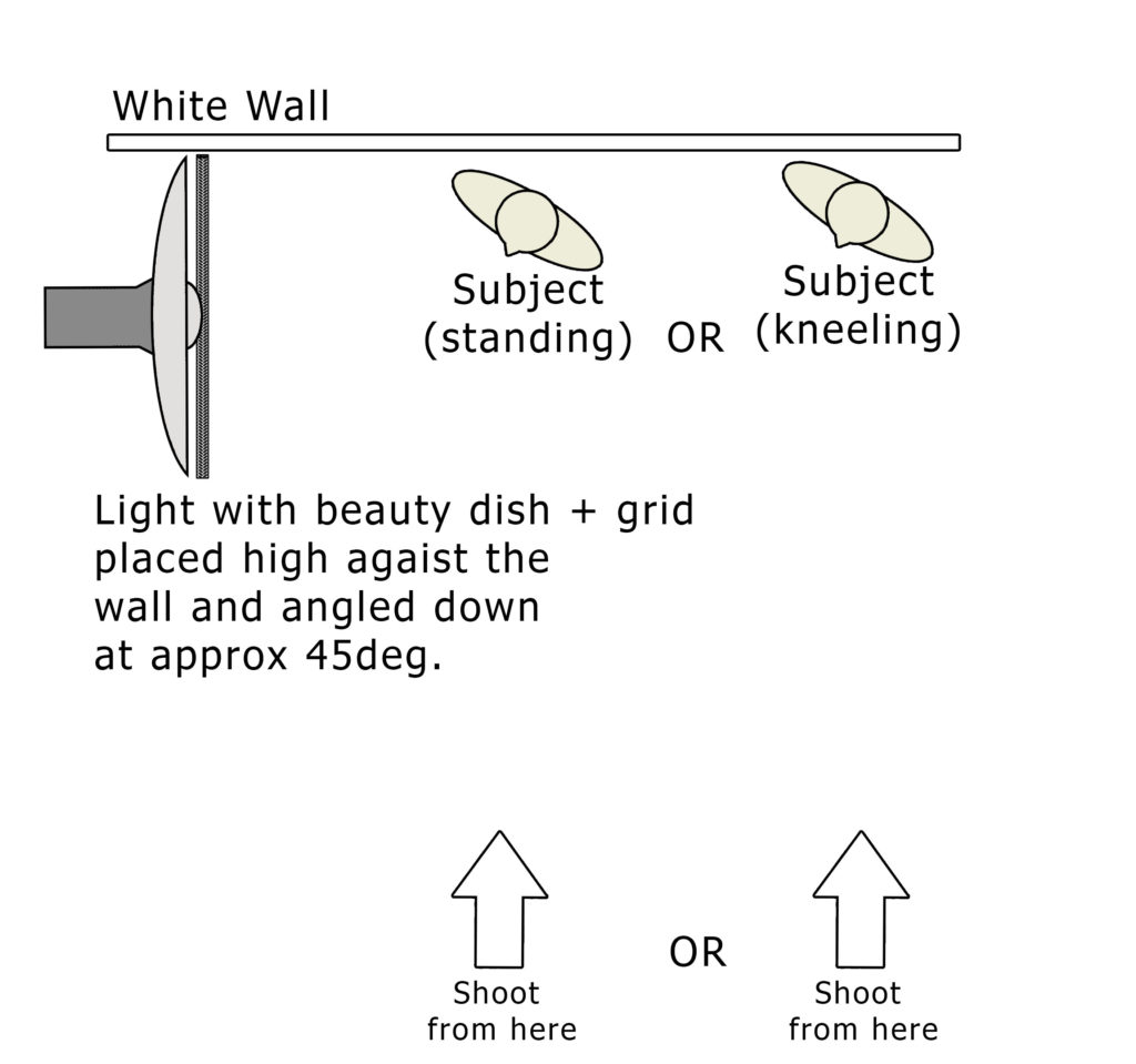 Beauty Disk - shoot along wall