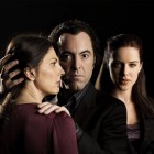 Jekyll - Gina Bellman as Claire Jackman, James Nesbitt as Tom Jackman and Michelle Ryan as Katherine Reimer