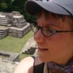 Donna at Belize Maya Temple