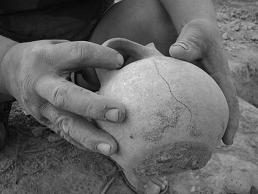 A huaco found by a huaquero in Peru (source unknown) a huaco found by a huaquero in peru
