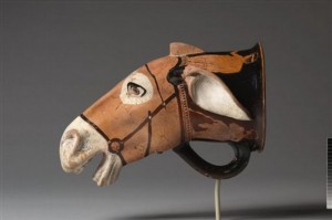 Donkey-head rhyton (1977.92): Donkey-head rhyton (1977.92) Looted Antiquities