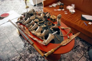 Seized antiquities from the Bulgerian Interior Ministry of Tourism Seized antiquities from the Bulgerian Interior Ministry of Tourism