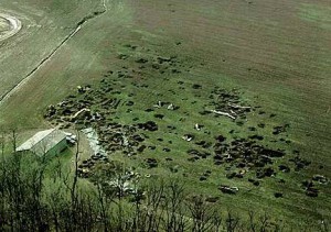 Looting Damage at Slack Farm, source unknown: Looting Damage at Slack Farm, source unknown Looting Damage at Slack Farm, source unknown