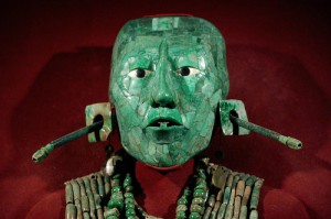 Death Mask of Pakal from Palenque, stolen and then recovered, source unknown Pakal Mask Source Unknown