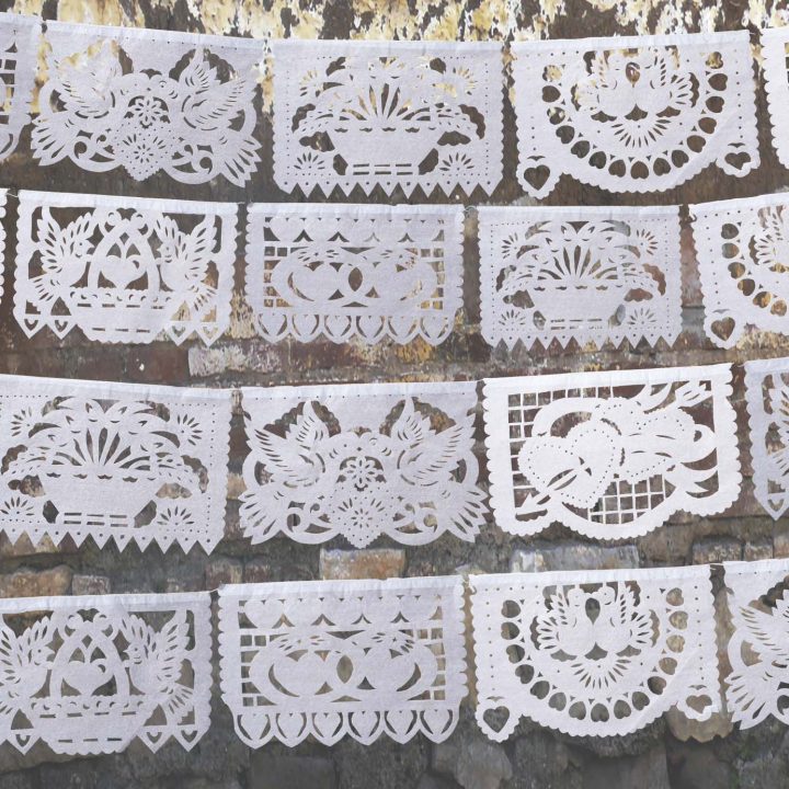 Coloured Wedding Papel Picado | Milagros