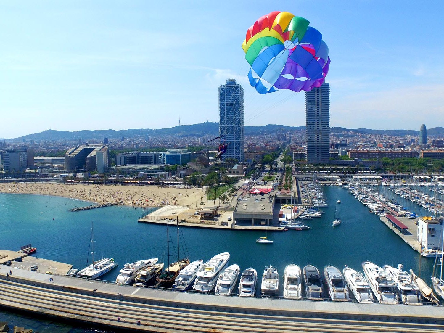 Best Parasailing Experience in Barcelona