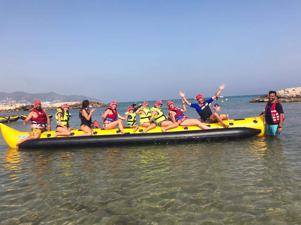 Ride the Banana Boat in Sitges from 15€ per person