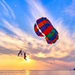 awesome-sunset-parasailing