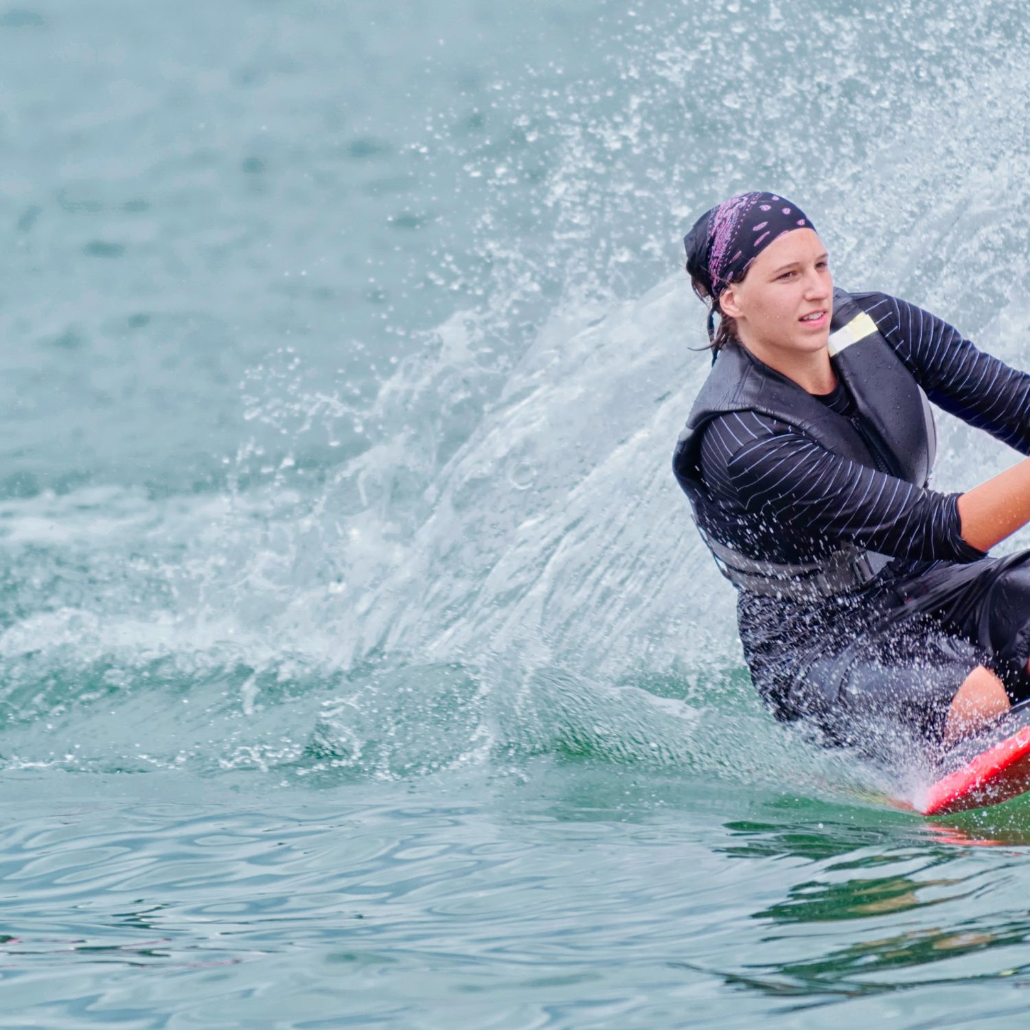 Kneeboarding in Marbella Aguadoo