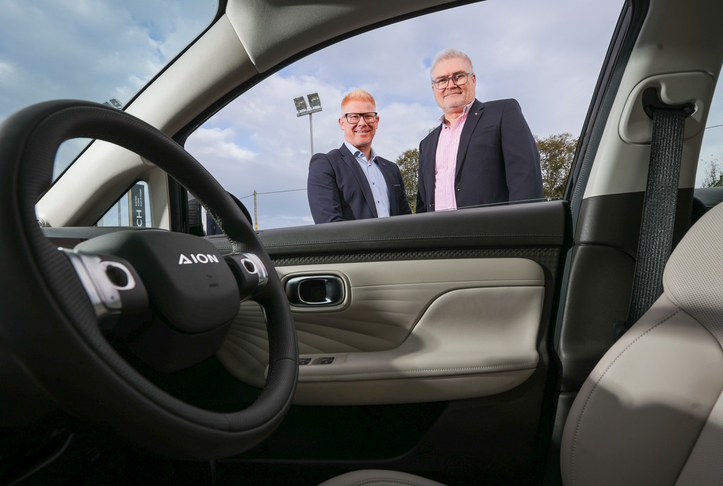 AION expands into Northern Ireland with appointment of Shelbourne Motors as exclusive retail partner