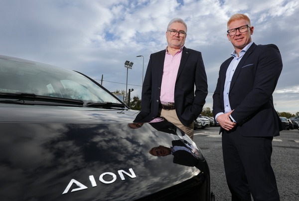 AION expands into Northern Ireland with appointment of Shelbourne Motors as exclusive retail partner