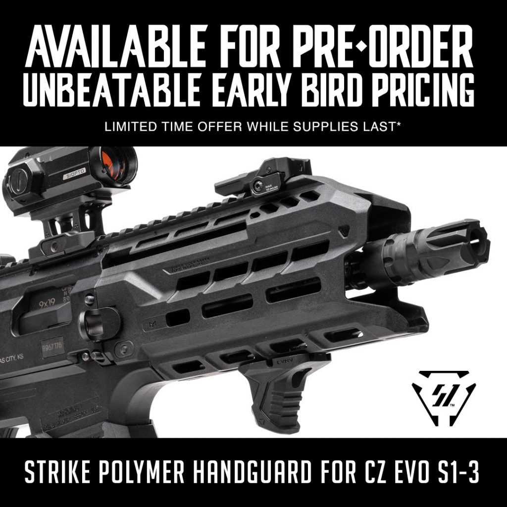 Strike CZ EVO S1-3 Polymer Handguard