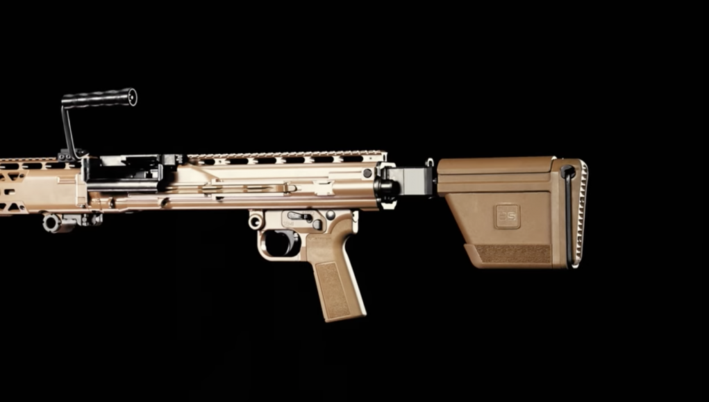 Modular Machine Gun Stock from B5 Systems Modular Machine Gun Stock from B5 Systems