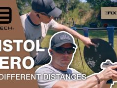 Pistol Zero at Various Distances