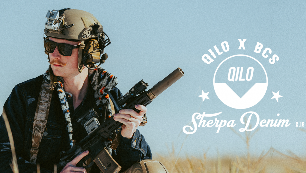 QILO X BCS - SHERPA TRUCKER JACKET IN SOUTHWEST CAMO