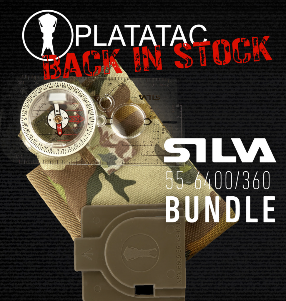 Silva 55-6400/360 MS Mils Compass Bundle