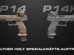 Carl Walther gewinnt Spezialkräfte-Ausschreibung Carl Walther P14 Pistole