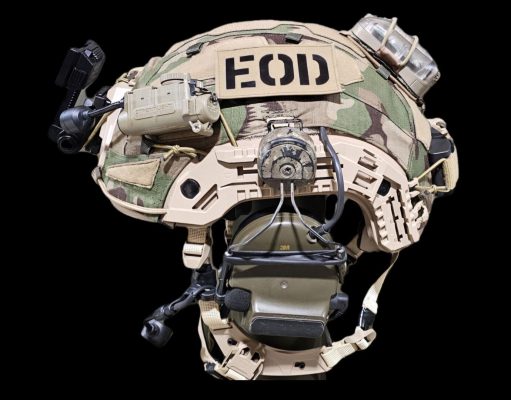 Swiss Army’s EOD go Schuberth Schuberth M100 Ballistic Helmet