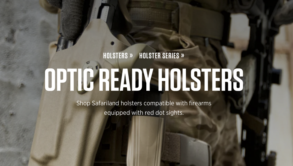 6354RDSO - ALS HOLSTER W/ QLS19 FORK