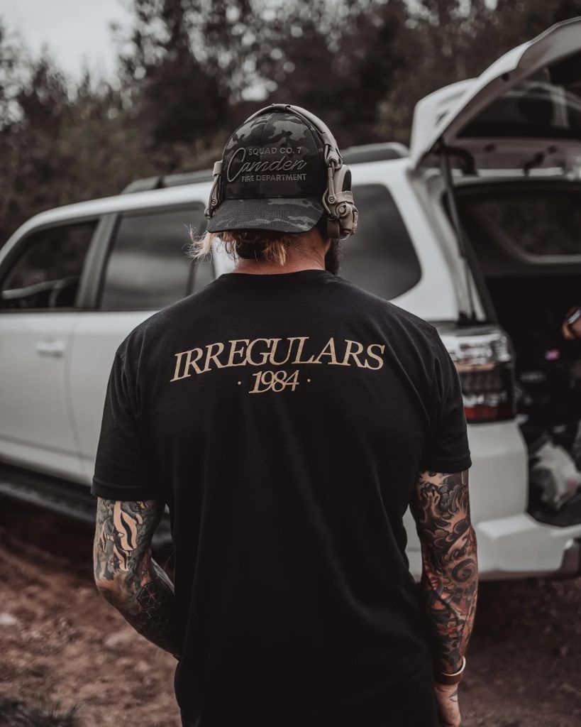 Irregular Defense x SC Irregulars softgoods