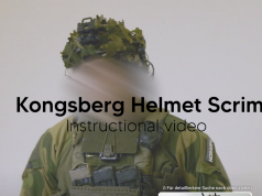 Kongsberg Helmet Scrim NorArm Tactical Kongsberg Helmet Scrim