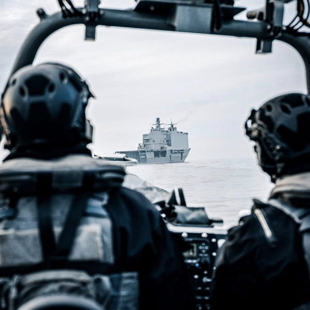 Dutch Marines in Action