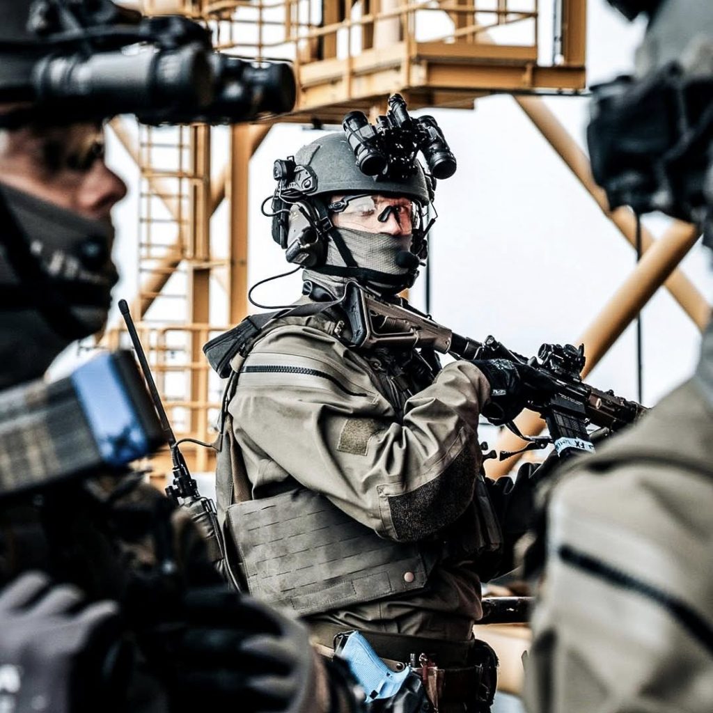 Dutch Marines in Action