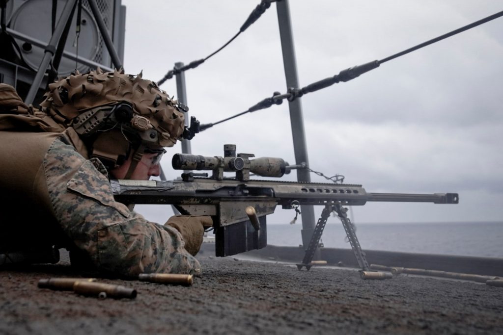 .50 BMG rifle Barrett 