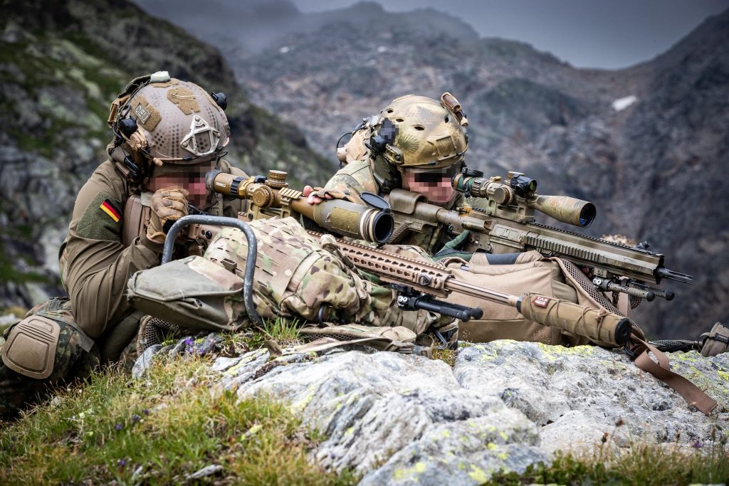 Sharpshooter Deployment in High Mountains