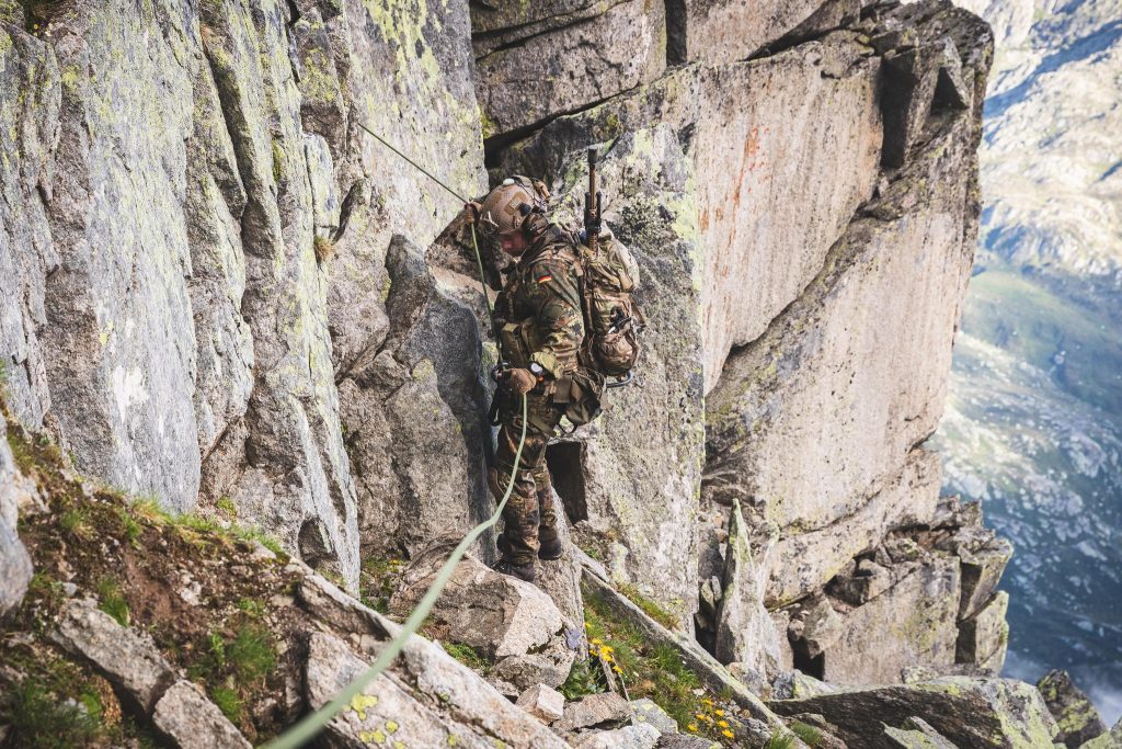 Sharpshooter Deployment in High Mountains