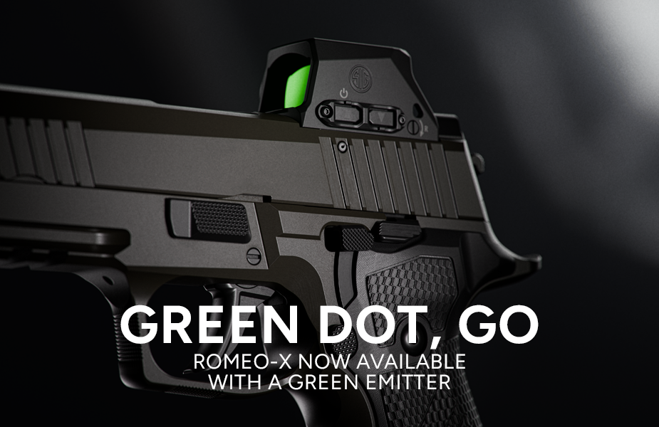 ROMEO-X Sight Just Went Green