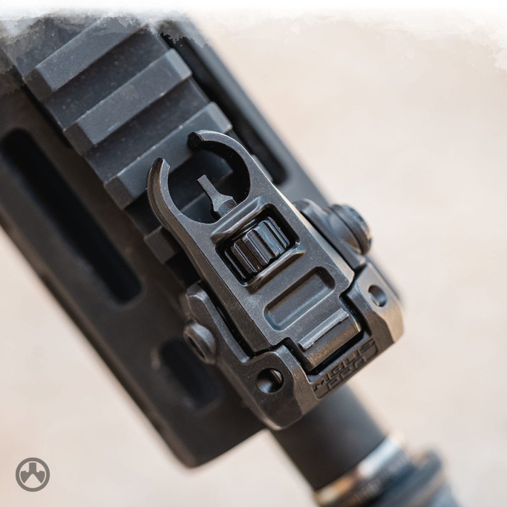 MBUS Pro® Sight – Front, Hooded