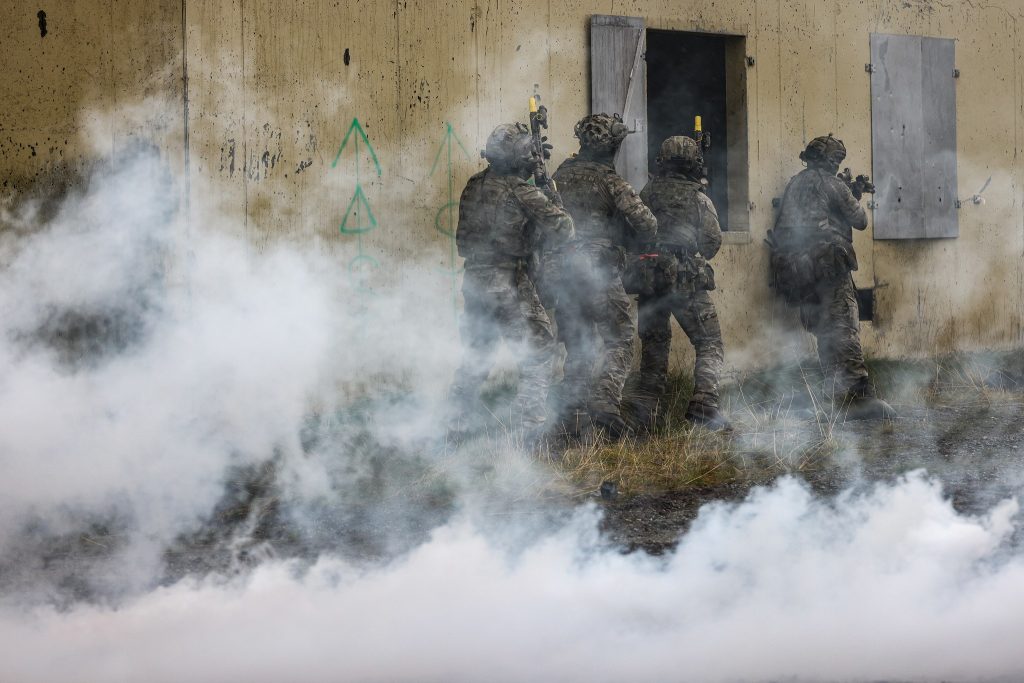 Exercise Arctic Tide Royal Marine Commandos