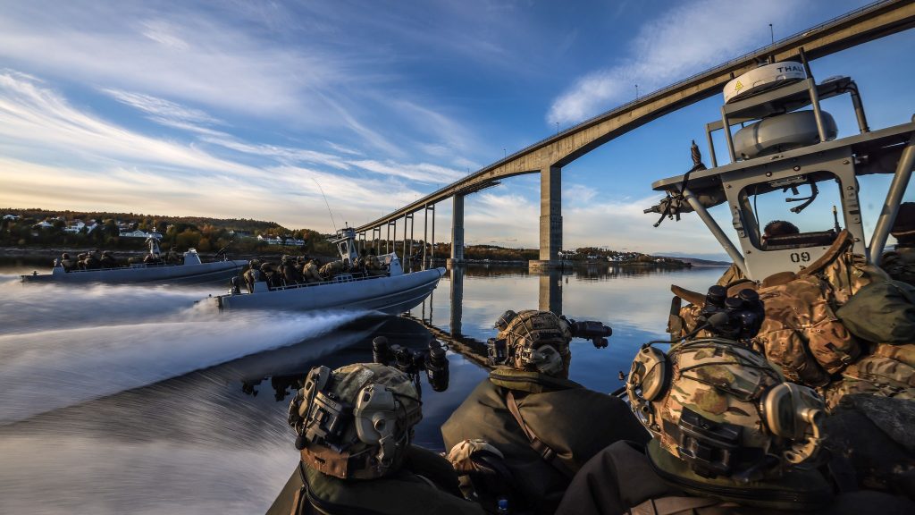 Exercise Arctic Tide Royal Marine Commandos