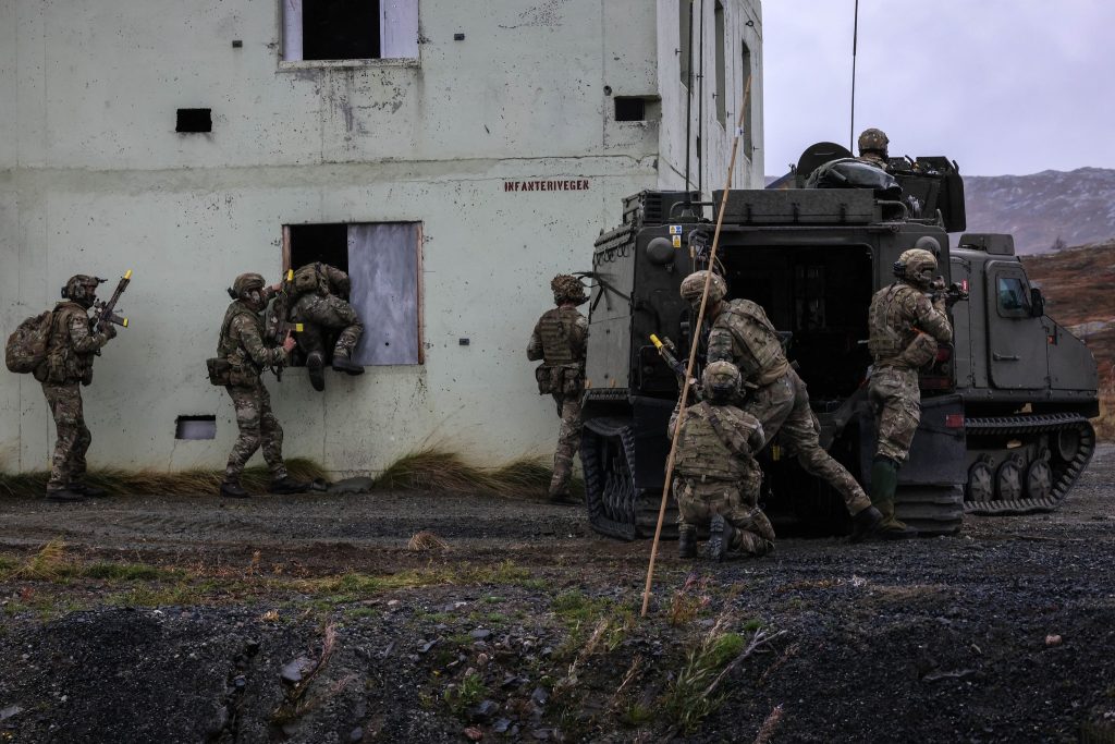 Exercise Arctic Tide Royal Marine Commandos