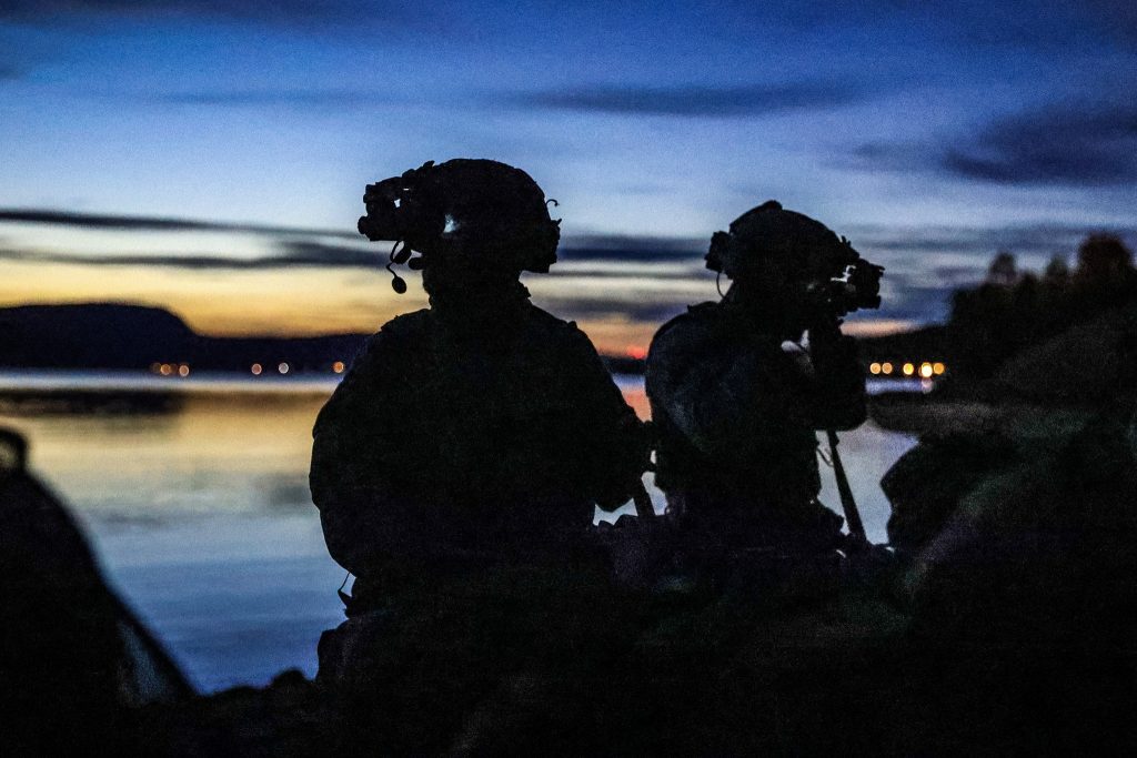 Exercise Arctic Tide Royal Marine Commandos