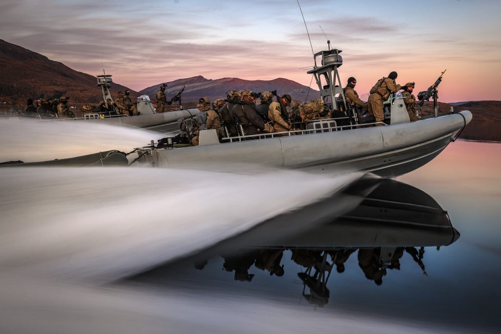 Exercise Arctic Tide Royal Marine Commandos