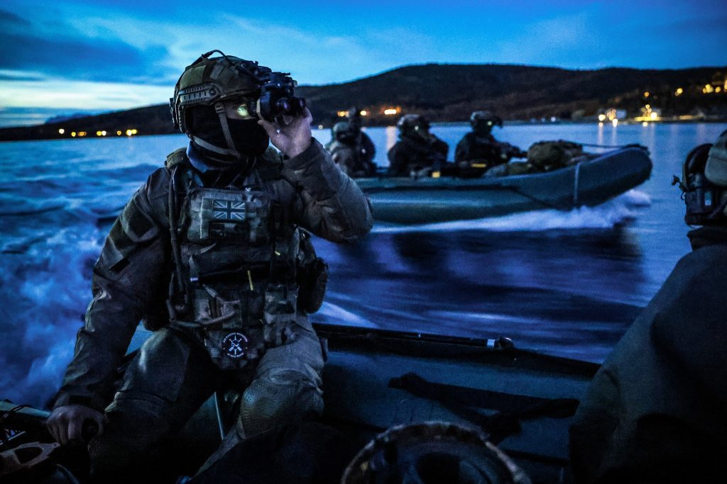 Exercise Arctic Tide Royal Marine Commandos