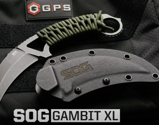The Gambit XL Fixed-Blade Gambit XL Fixed-Blade