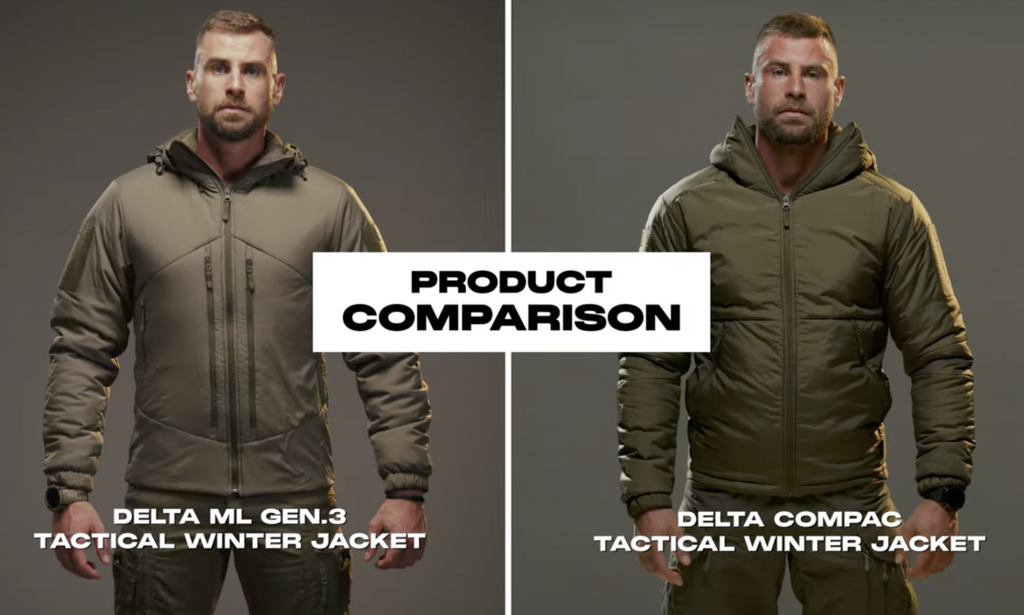 Delta ML Gen.3 vs Delta ComPac Jacket