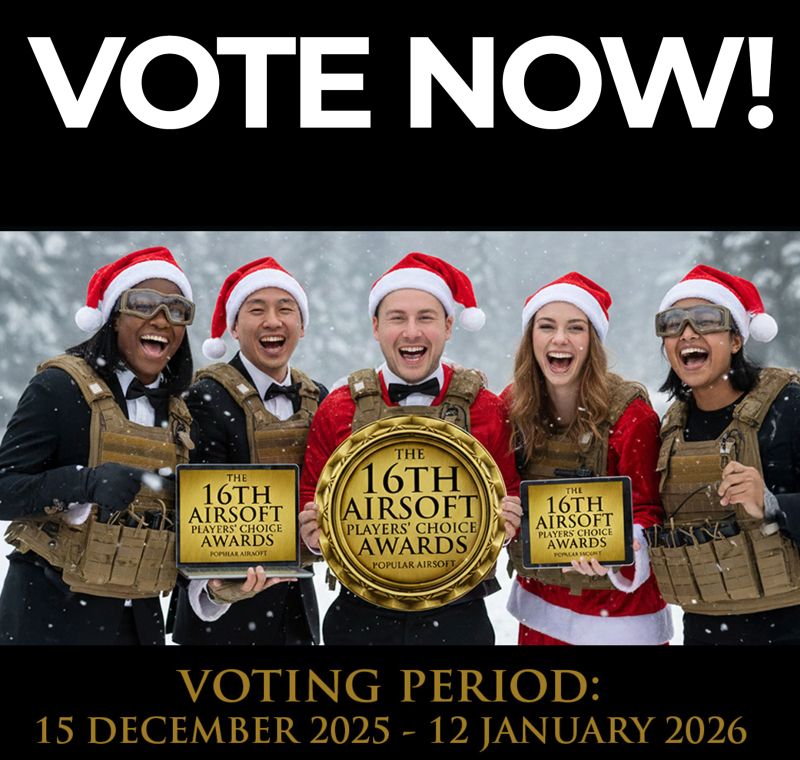 16TH AIRSOFT PLAYERS' CHOICE AWARDS