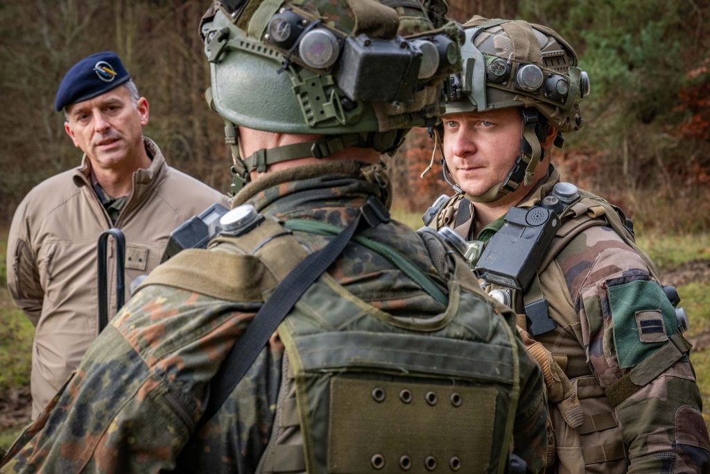 Joint German-French Training in Hammelburg