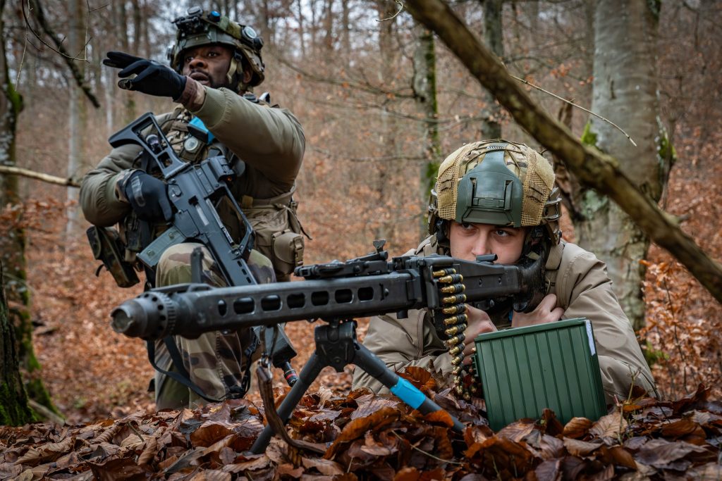 Joint German-French Training in Hammelburg