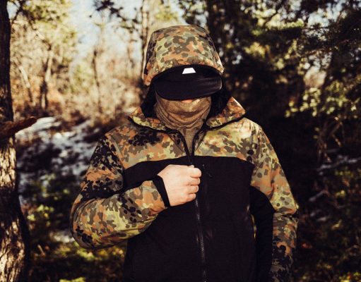The “Ostwind” Jacket Debut in Flecktarn & Blueberry Choco Chip The Ostwind Jacket