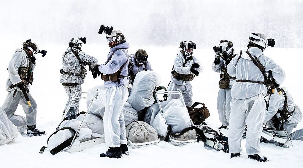 Royal Marines Arctic Training