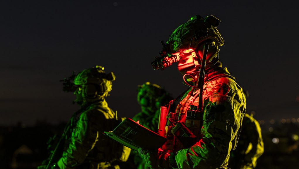 Die "Bildverstärkerbrille querschnittlich" ist die Nachtsichtbrille der Bundeswehr