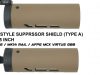 Angry Gun 6.5″ U-RAC & M-RAC Style Suppressor Shield 6.5 INCH U-RAC & M-RAC STYLE SUPPRESSOR SHIELD